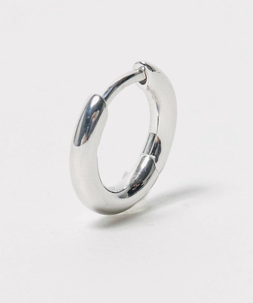 TOM WOOD両耳　ピアス TOMWOOD】Square Hoops Small シルバー ピアス スクエア フープ
