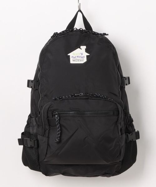 FREDRIK PACKERS(フレドリックパッカーズ)の「FREDRIK PACKERS / DAY PACK TIPI KIDS(バックパック/リュック・キッズ・ピンク/ブラック/オリーブ・ONESIZE)」の6枚目の写真