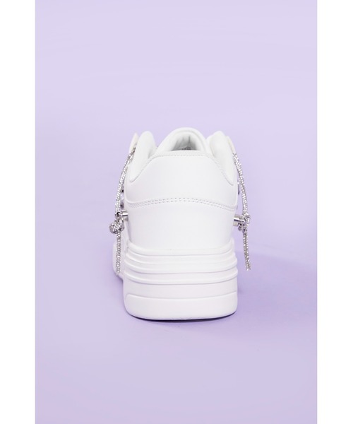 FOREVER 21（フォーエバー トゥエンティーワン）の「厚底シンプルスニーカー（スニーカー・レディース・ホワイト・23.0cm/24.0cm/25.0cm）」の6枚目の写真