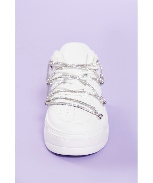 FOREVER 21（フォーエバー トゥエンティーワン）の「厚底シンプルスニーカー（スニーカー・レディース・ホワイト・23.0cm/24.0cm/25.0cm）」の3枚目の写真