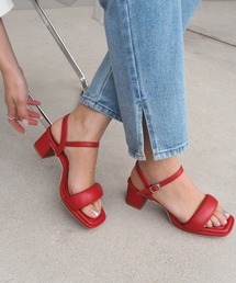 minia | ヒールパフサンダル(サンダル)