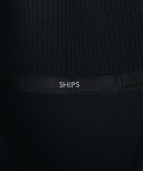 SHIPS（シップス）の「SHIPS: クォーターゲージ ハイジップ ベスト（ベスト・メンズ・チャコールグレー/イエロー系その他2/ネイビー・MEDIUM/LARGE）」の20枚目の写真