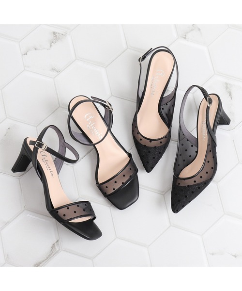 artemis by DIANA(アルテミスバイダイアナ)の「グリッターストラップサンダル(サンダル・レディース・ブラック/ゴールド/ブラック×ブラック/シルバー/シルバー系その他・S/M/L/XL)」の16枚目の写真