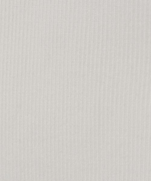 JEANASIS(ジーナシス)の「サスティナブル2WAYリブクロップドタンク/113329(タンクトップ・レディース・ブルー系その他/ブラック系その他/ホワイト/ブラック・FREE)」の8枚目の写真