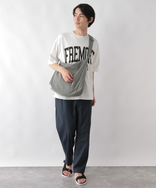 GLOBAL WORK(グローバルワーク)の「ヘビロッTEE COOLプリント/半袖/986792(Tシャツ/カットソー・メンズ・チャコールグレー/ブラック/サックスブルー/ホワイト系その他/ダークネイビー/ホワイト系その他2/ホワイト系その他3/グレー系その他3/グレー系その他4・SMALL/MEDIUM/LARGE/X-LARGE)」の12枚目の写真