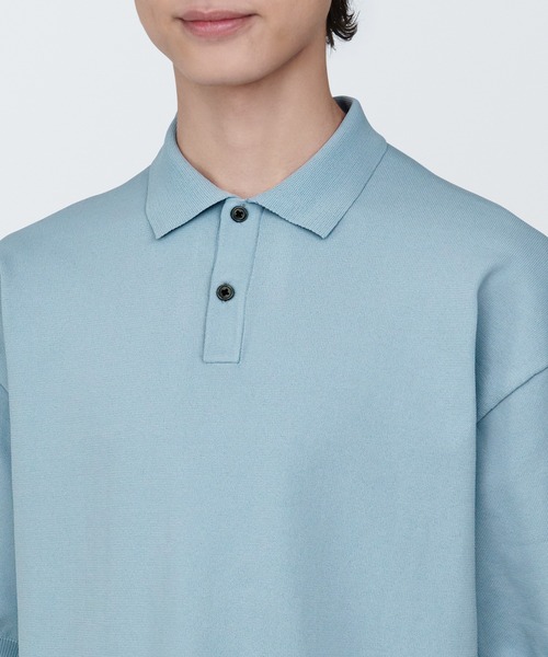 無印良品（ムジルシリョウヒン）の「紳士 UVカット天竺編み半袖