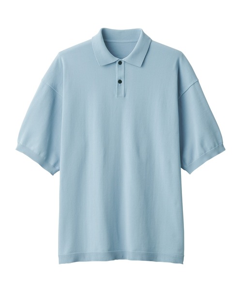 無印良品（ムジルシリョウヒン）の「紳士 UVカット天竺編み半袖