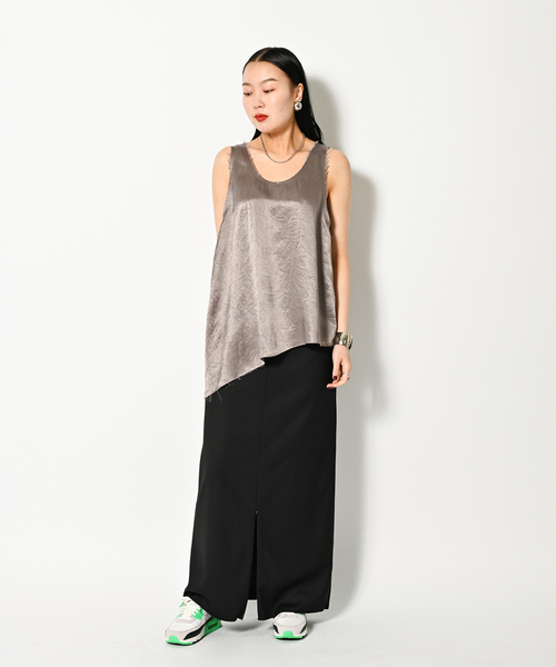 CITYSHOP（シティーショップ）の「ASYMMETRY ACETATE TOP