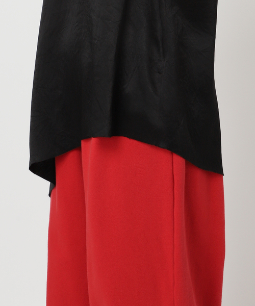 CITYSHOP(シティーショップ)の「ASYMMETRY ACETATE TOP:ブラウス(シャツ/ブラウス・レディース・ブラック/グレー・FREE)」の19枚目の写真