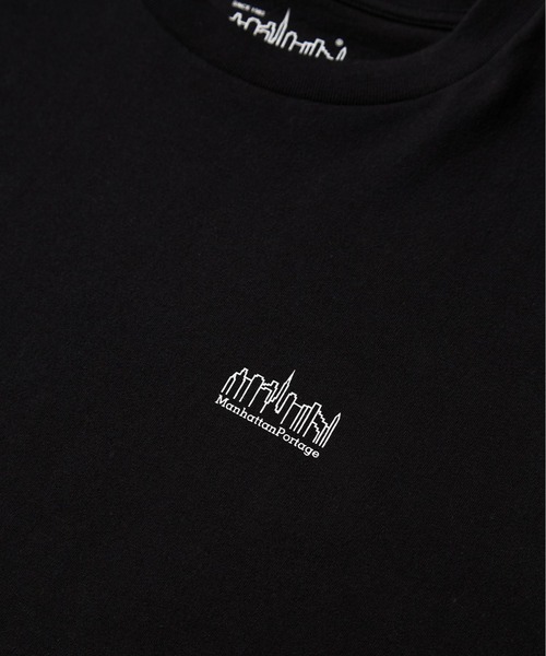 Manhattan Portage（マンハッタンポーテージ）の「《再入荷》S/S Print T-Shirt（Tシャツ/カットソー・メンズ・ホワイト×ブルー/ブラック/ホワイト×ブラック/ライトグレー/ネイビー/ピンク・LARGE/MEDIUM/SMALL/X-LARGE）」の12枚目の写真