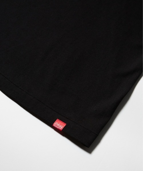 Manhattan Portage（マンハッタンポーテージ）の「《再入荷》S/S Print T-Shirt（Tシャツ/カットソー・メンズ・ホワイト×ブルー/ブラック/ホワイト×ブラック/ライトグレー/ネイビー/ピンク・LARGE/MEDIUM/SMALL/X-LARGE）」の10枚目の写真