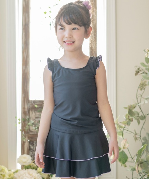 セール】スクール水着 肩フリル・セパレート（水着）｜Catherine