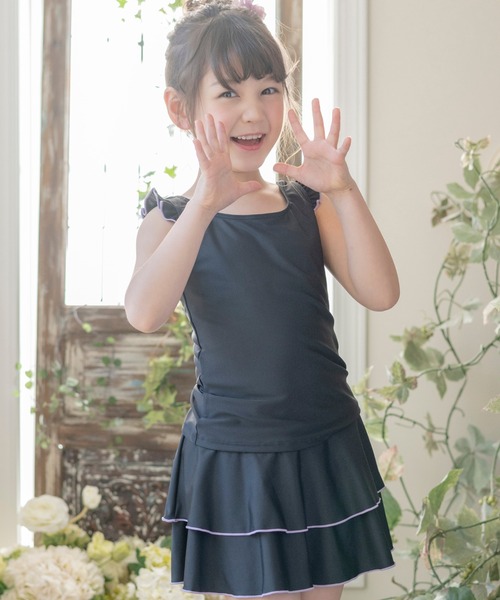 セール】スクール水着 肩フリル・セパレート（水着）｜Catherine