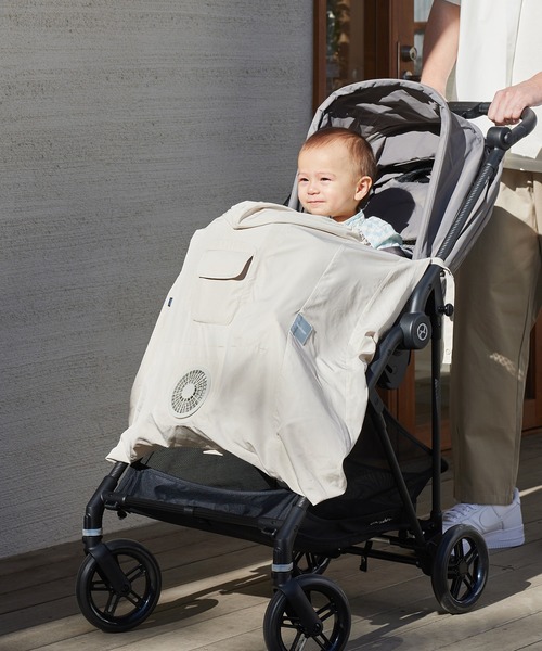 DADWAY(ダッドウェイ)の「空調ベビーケープTM/ベージュ(その他ベビー用品・キッズ・ベージュ・ONE SIZE)」の3枚目の写真