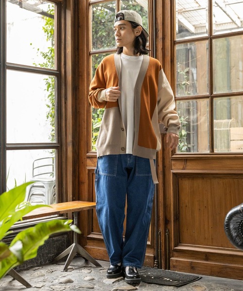 niko and...（ニコアンド）の「ピグメントステッチキャップ（キャップ・メンズ・ライトグレー/ブルー/ブラック・FREE）」の7枚目の写真