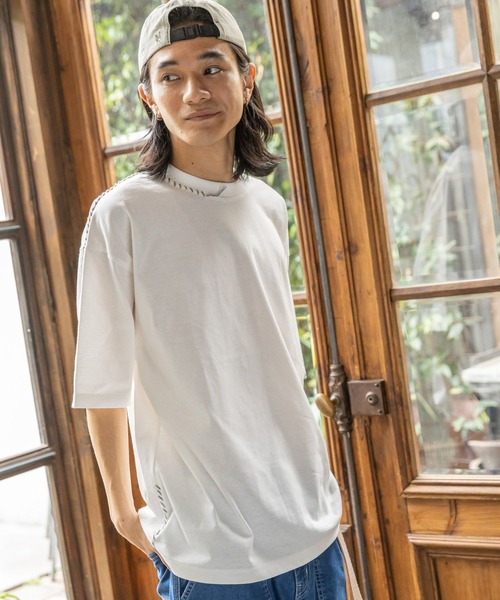 niko and...（ニコアンド）の「ピグメントステッチキャップ（キャップ・メンズ・ライトグレー/ブルー/ブラック・FREE）」の8枚目の写真