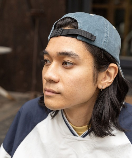 niko and...（ニコアンド）の「ピグメントステッチキャップ（キャップ・メンズ・ライトグレー/ブルー/ブラック・FREE）」の19枚目の写真