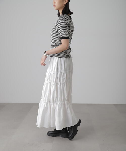 FREE'S MART（フリーズマート）の「◆ランダムボーダーカットソー（Tシャツ/カットソー・レディース・グリーン系その他5/ブラック系その他/イエロー系その他・FREE）」の14枚目の写真