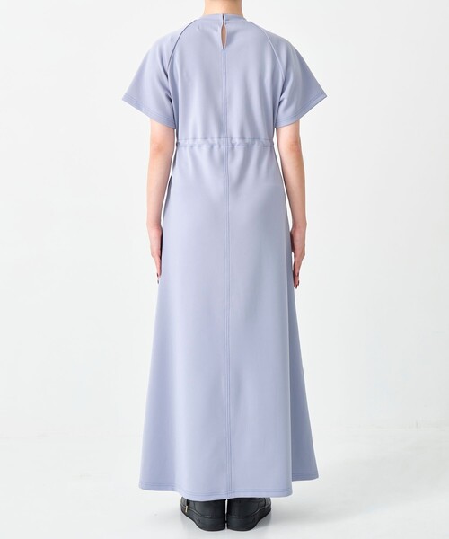 CITY TOKYO（シティトウキョウ）の「＜手洗い可能＞＜UVカット＞＜伸縮性・接触冷感＞アクアスーティングドロストリラックスワンピース（ワンピース・レディース・ブラック/ライトグレー/サックスブルー・1/2）」の16枚目の写真