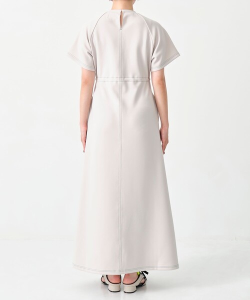 CITY TOKYO（シティトウキョウ）の「＜手洗い可能＞＜UVカット＞＜伸縮性・接触冷感＞アクアスーティングドロストリラックスワンピース（ワンピース・レディース・ブラック/ライトグレー/サックスブルー・1/2）」の22枚目の写真