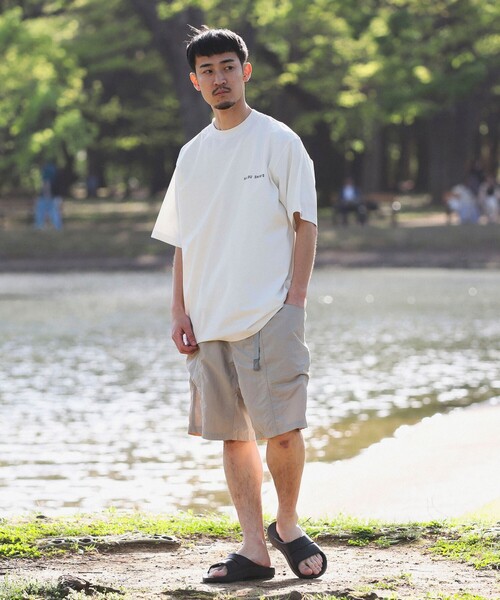 MALIBU SHIRTS(マリブシャツ)の「MALIBU SHIRTS x B:MING by BEAMS / 別注 スリーブタグTシャツ(Tシャツ/カットソー・メンズ・ホワイト/ネイビー/ブラック・S/M/L/XL)」の4枚目の写真