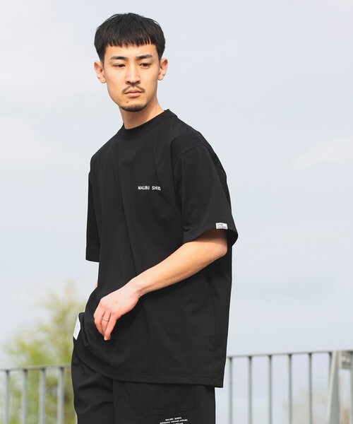 MALIBU SHIRTS(マリブシャツ)の「MALIBU SHIRTS x B:MING by BEAMS / 別注 スリーブタグTシャツ(Tシャツ/カットソー・メンズ・ホワイト/ネイビー/ブラック・S/M/L/XL)」の21枚目の写真