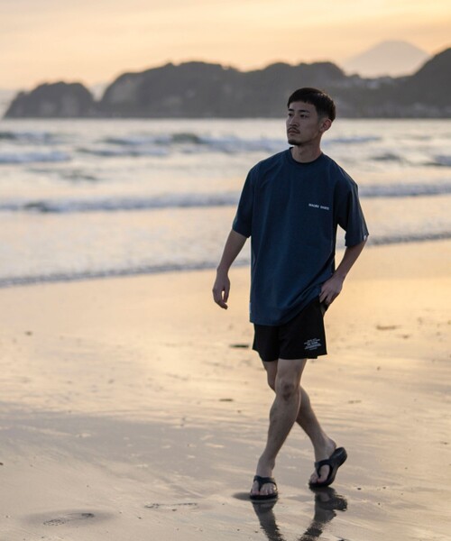 MALIBU SHIRTS(マリブシャツ)の「MALIBU SHIRTS x B:MING by BEAMS / 別注 スリーブタグTシャツ(Tシャツ/カットソー・メンズ・ホワイト/ネイビー/ブラック・S/M/L/XL)」の19枚目の写真