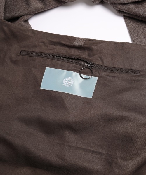 Dulcamara（ドゥルカマラ）の「よそいきトートBag（トートバッグ・メンズ・ネイビー/ブラウン/ブラック・FREE）」の15枚目の写真