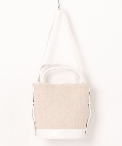 【セール】キャンバスバケツトート 2way（ショルダーバッグ）｜mimis（ミイーミイーズ）