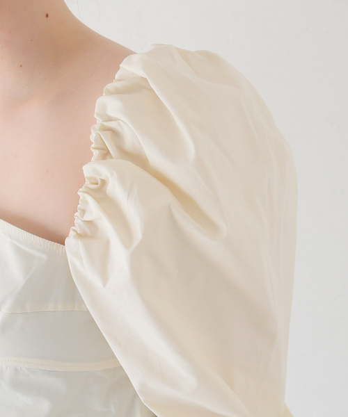 REJINA PYO（レジーナピョウ）の「【REJINA PYO /レジーナ・ピョウ】Anita Blouse（シャツ/ブラウス・レディース・ホワイト×ホワイト・SMALL）」の11枚目の写真