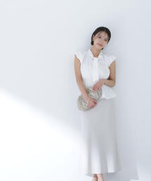 NATURAL BEAUTY BASIC | ◇バイアスナロースカート(スカート)