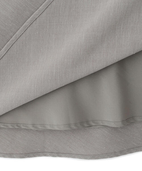 NATURAL BEAUTY BASIC（ナチュラルビューティーベーシック）の「◇バイアスナロースカート（スカート・レディース・ベージュ/グレー・MEDIUM）」の9枚目の写真