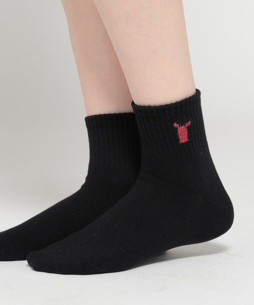 ワンポイントショート丈ソックス（ソックス/靴下）｜Honeys（ハニーズ