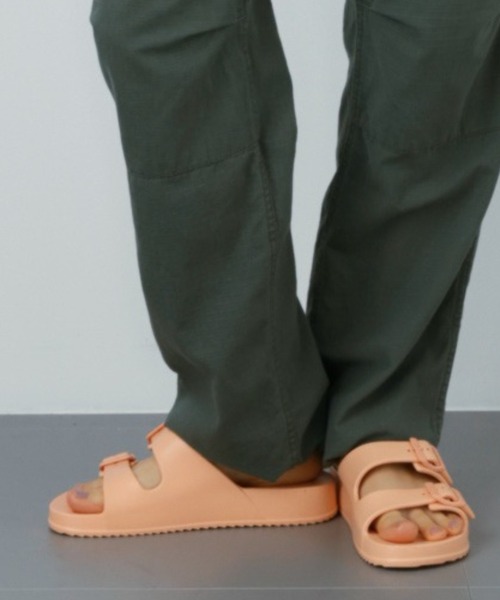igor（イゴール）の「【IGOR】フラットサンダル（サンダル・レディース・グリーン/ブラック/オレンジ・MEDIUM/SMALL）」の3枚目の写真