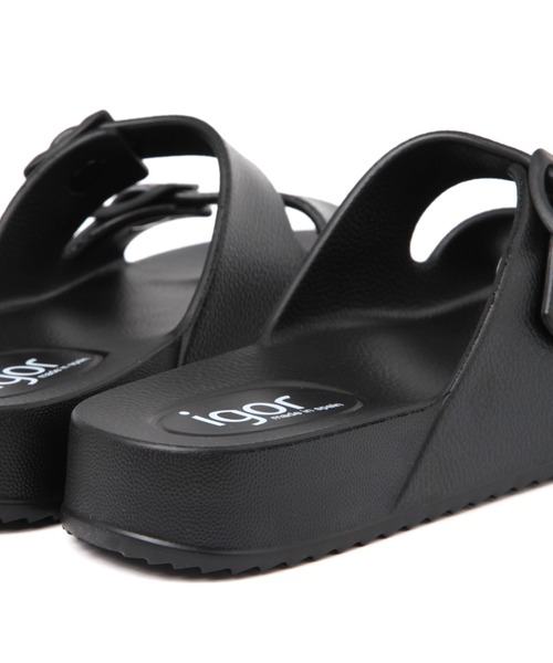 igor（イゴール）の「【IGOR】フラットサンダル（サンダル・レディース・グリーン/ブラック/オレンジ・MEDIUM/SMALL）」の21枚目の写真