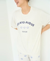 gelato pique（ジェラートピケ）の「【接触冷感】【UNISEX】ワンポイントTシャツ（ルームウェア/パジャマ・メンズ）」
