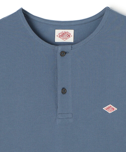 セール】【STORE EXCLUSIVE】MEN'S T/C PIQUE HENRY NECK T