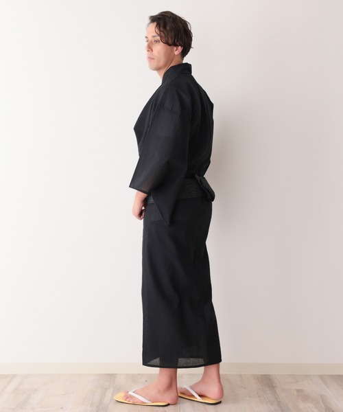 セール】メンズ浴衣 3点セット 『しじら織り』（浴衣）｜ETERNITY