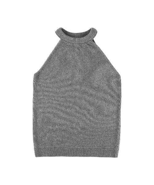 ALEXIA STAM バックスリットニットトップス ALEXIA STAM（アリシアスタン）の「Slit Sleeve Knit Top / サマー