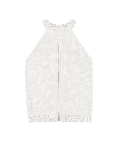 ALEXIA STAM（アリシアスタン）の「Halterneck Back Slit Knit