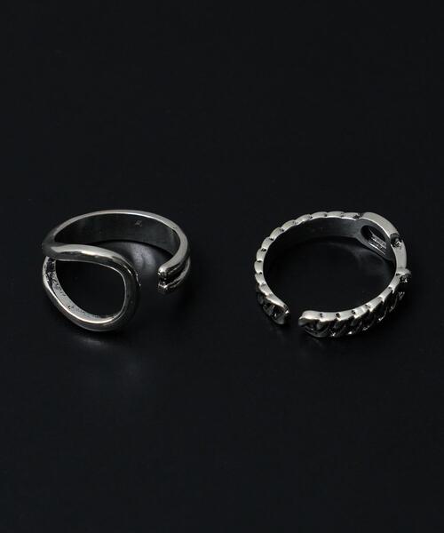 WEGO（ウィゴー）の「WEGO/【2点セット】アソートリング（リング・メンズ・その他3/その他1/その他4/その他2/その他5・FREE）」の9枚目の写真