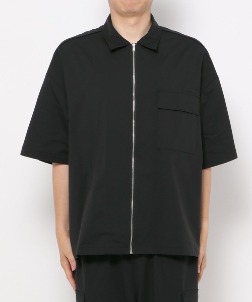 LAKOLE（ラコレ）の「吸水速乾ドットドライ4WAYシャツ / 129929（シャツ/ブラウス・メンズ・ブラック/セージグリーン/ブルー・MEDIUM/LARGE/X-LARGE）」の21枚目の写真