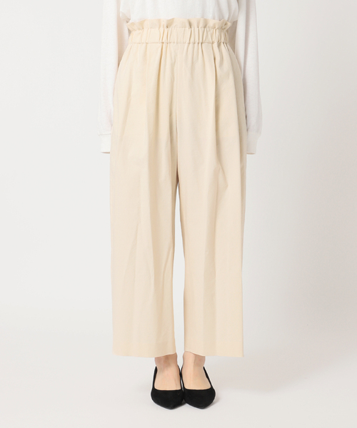 ジャーナルスタンダード　ウォッシャブルコットンリネンパンツ 追加》ウォッシャブルコットンリネンVISワイドパンツ（その他