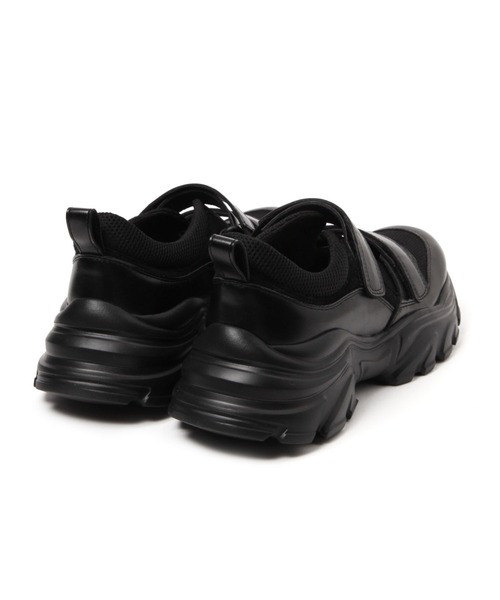 LAKOLE（ラコレ）の「ダブルベルトスニーカー / 135844（スニーカー・レディース・オフホワイト/シルバー/ブラック・SMALL/MEDIUM/LARGE）」の10枚目の写真