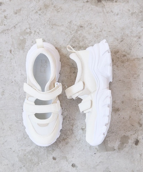 Director's cut まとめ売り おまけ付き セール】ダブルベルトスニーカー / 135844（スニーカー