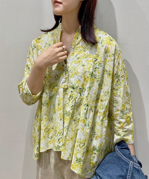 ARMEN フラワースモックブラウス ジャーナルスタンダードラックス