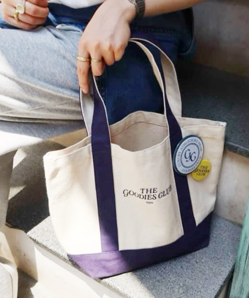 JOURNAL STANDARD relume(ジャーナルスタンダード レリューム)の「GOODIES CLUB トートバッグ(トートバッグ・レディース・グリーン/ネイビー/レッド・FREE)」の2枚目の写真