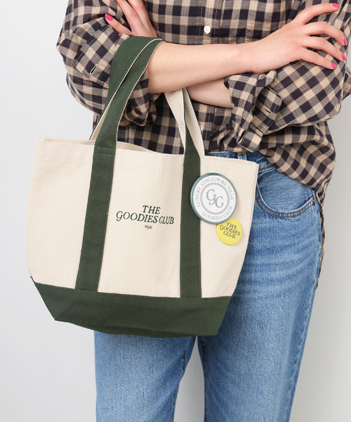 JOURNAL STANDARD relume(ジャーナルスタンダード レリューム)の「GOODIES CLUB トートバッグ(トートバッグ・レディース・グリーン/ネイビー/レッド・FREE)」の18枚目の写真