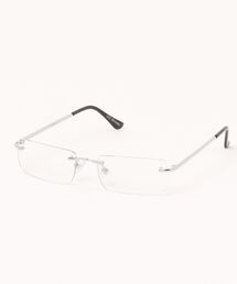 リムレスメガネ