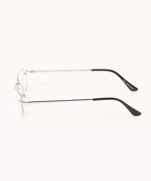 LILY BROWN（リリーブラウン）の「リムレスメガネ（その他ヘアアクセサリー・レディース・その他/グレー・FREE）」の3枚目の写真